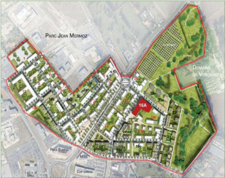 Plan de masse le Phanios