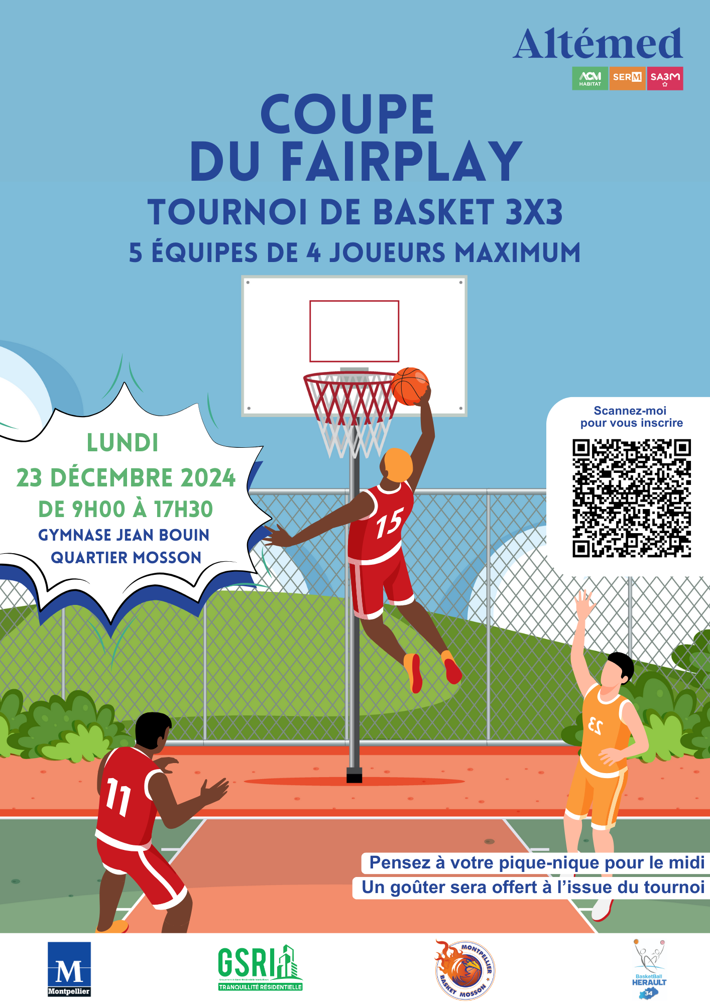 Coupe du Fair-Play - Tournoi de basket